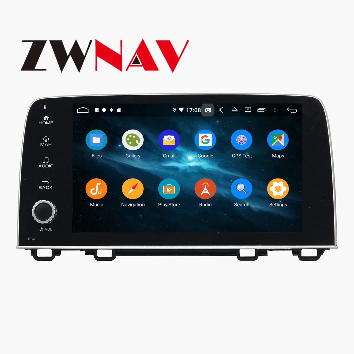 Android 9 4+ 64G DSP ips Автомобильный плеер gps навигация для HONDA CRV головное устройство мультимедийный Кассетный плеер рекордер