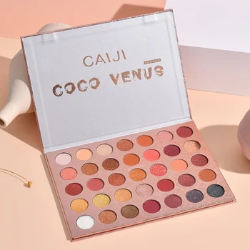 

35 Color Matte Eyeshadow Palette Colorful Eye Shadow Palette Glitter Highlighter Shimmer Make up Pigment Makeup Palette TSLM2