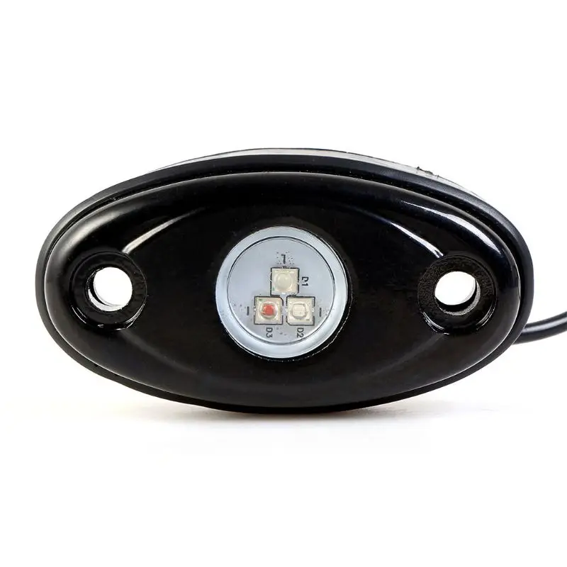12 шт. 9 Вт Светодиодный светильник Rock для внедорожника грузовика лодки днище лампы