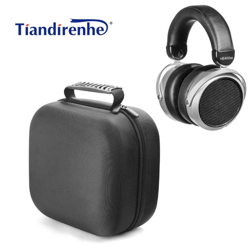 Caixa Rígida Protetora de Alto Grau Estojo Multifuncional Bolsa Portátil Bolsa de Proteção de Auriculares Acessórios Hifiman He400s Sundara