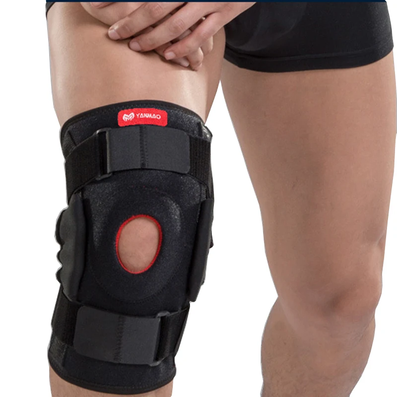 

1PC Knee Joint Brace Support Adjustable Breathable Knee Stabilizer Kneepad Strap Patella Protector Orthopedic Arthritic Guard