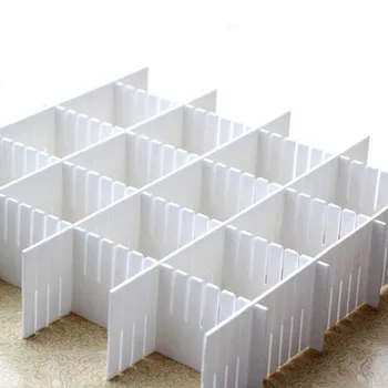 

Drawer Divider Organizer Partition 5pcs Building block complementary Household Necessities Storage Organizer Space-saving Tools