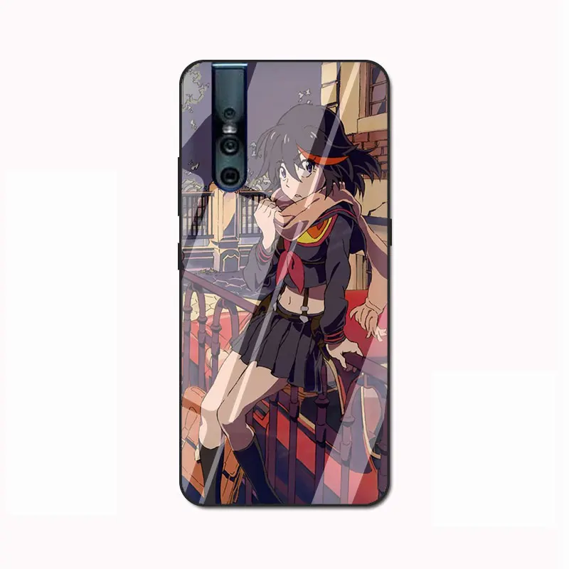 G9 EWAU Kill La Kill закаленное Стекло телефона чехол КРЫШКА ДЛЯ VIVO V9 V15 Y17 Y85 Y89 Y93 Y95 Y91 C - Цвет: G9