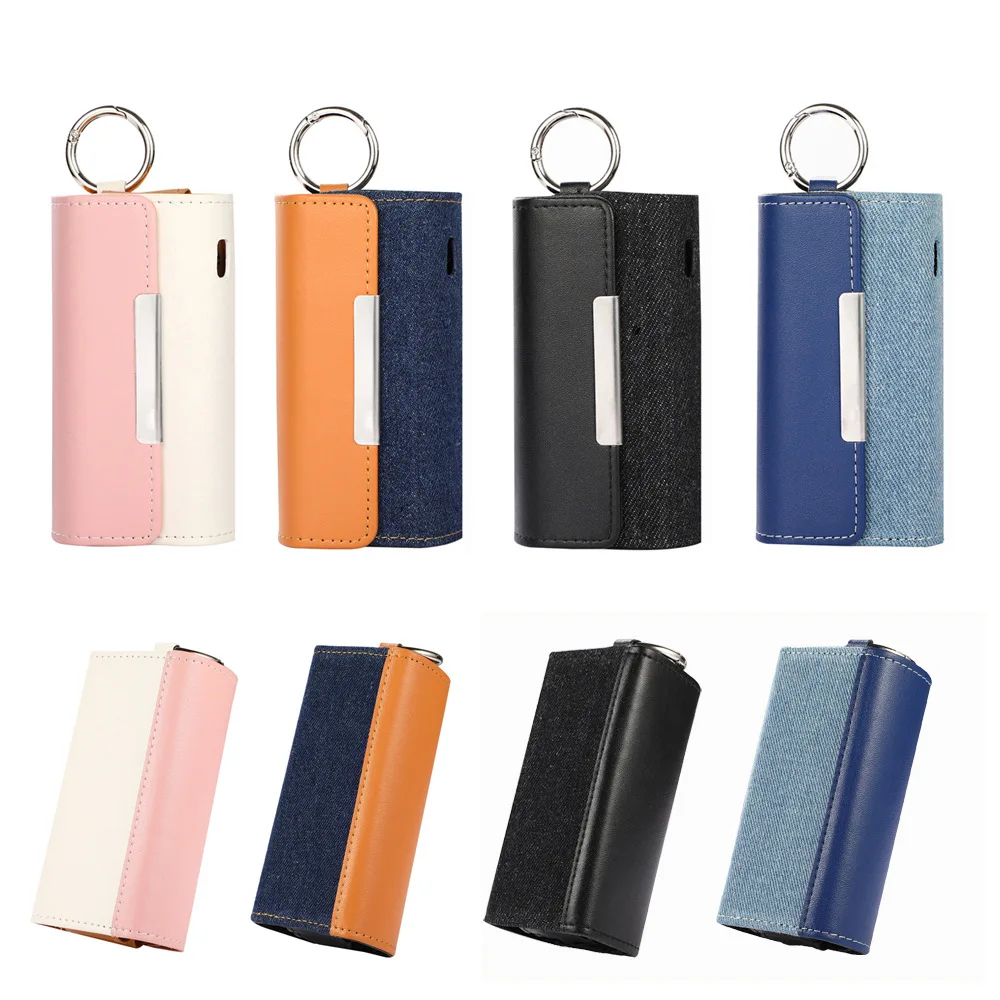 Flip Fall Für IQOS Iluma Abdeckung Für IQOS 4 Iluma Volle Schutzhülle Tasche  PU Leder Fällen Austauschbare Zigarette Zubehör - AliExpress