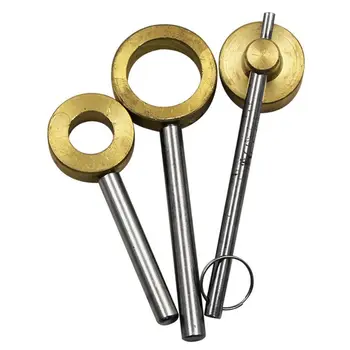 

Brass magnetic lock gate valve fittings round key water meter front valve tap valve key wrench High Quality and Brand New