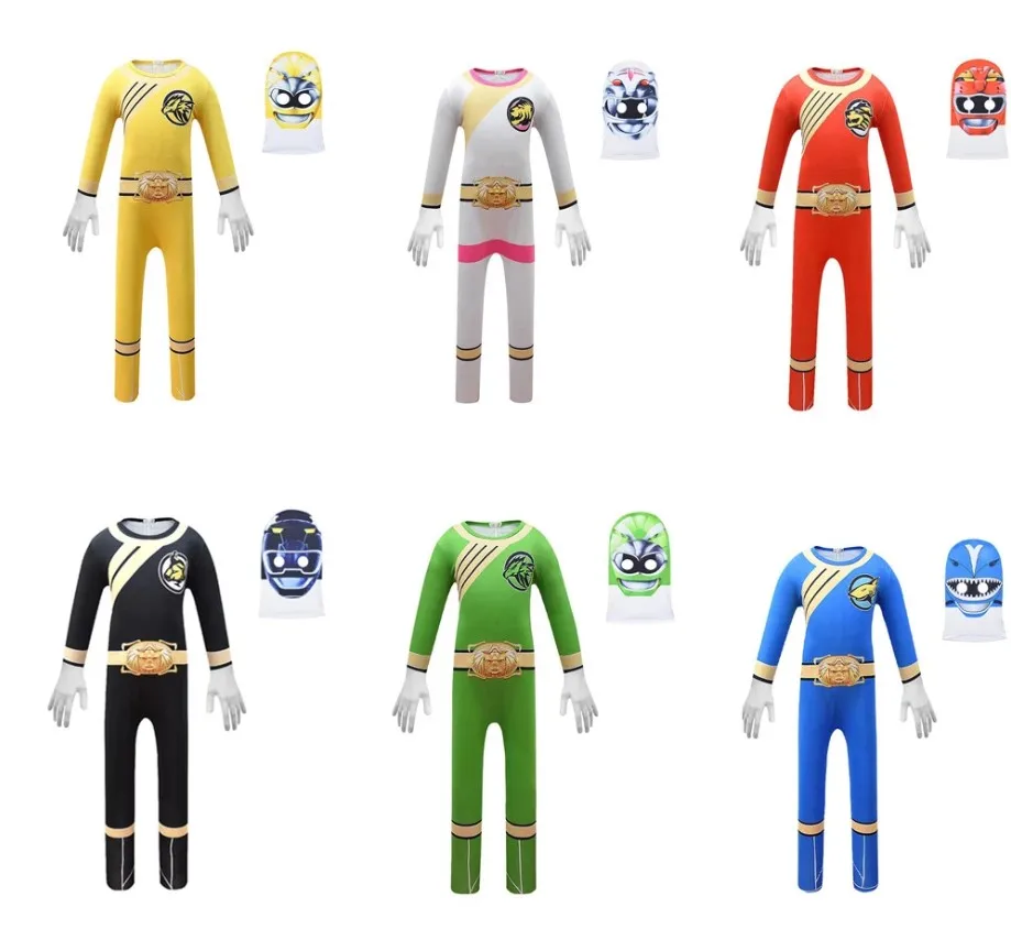 Костюм для косплея Hyakujuu Sentai Gaoranger комбинезон костюмы Хэллоуина карнавальные