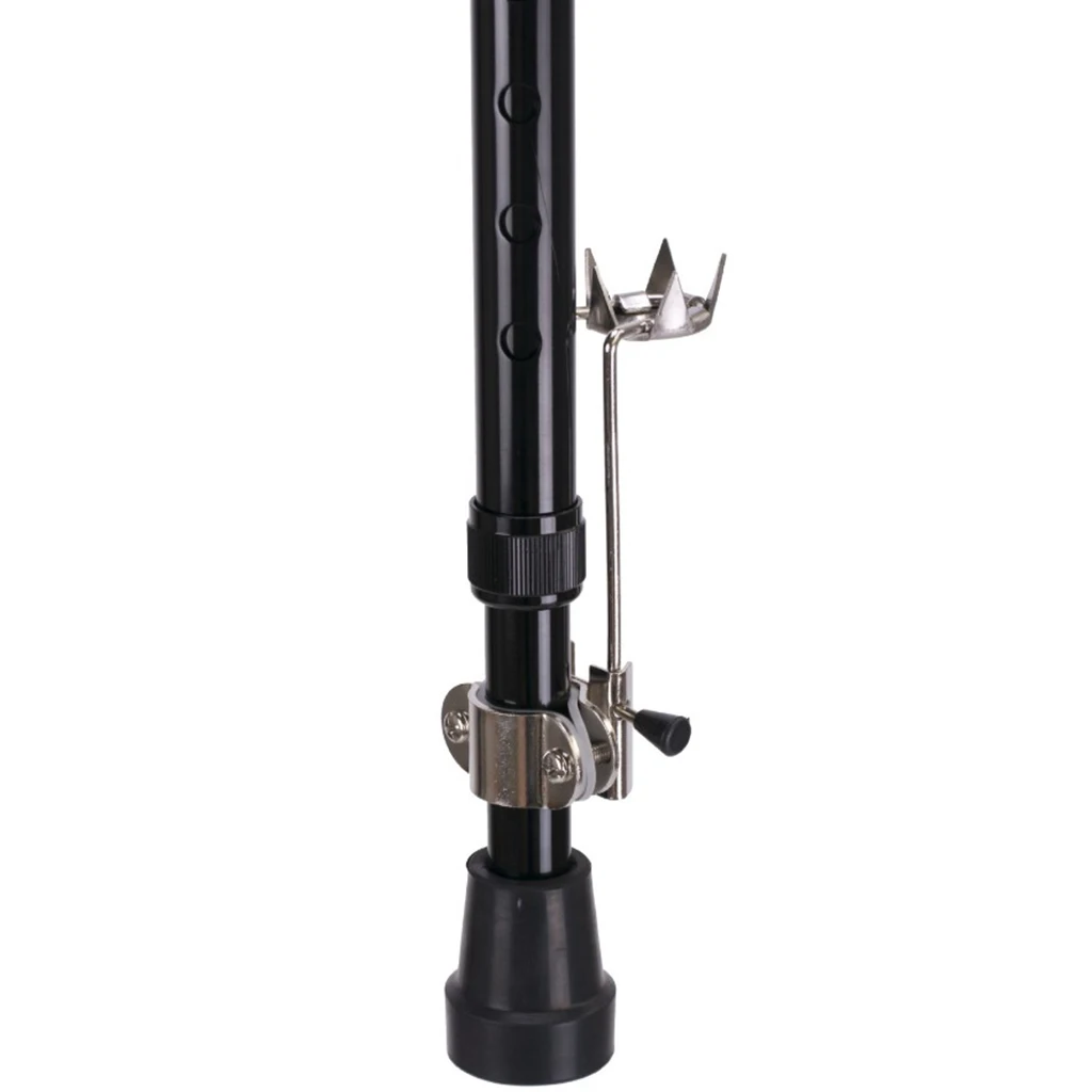 Non-slip Stainless Steel Ice Piton Claw, 5-Prong Ice Cane Tip Attachment 6