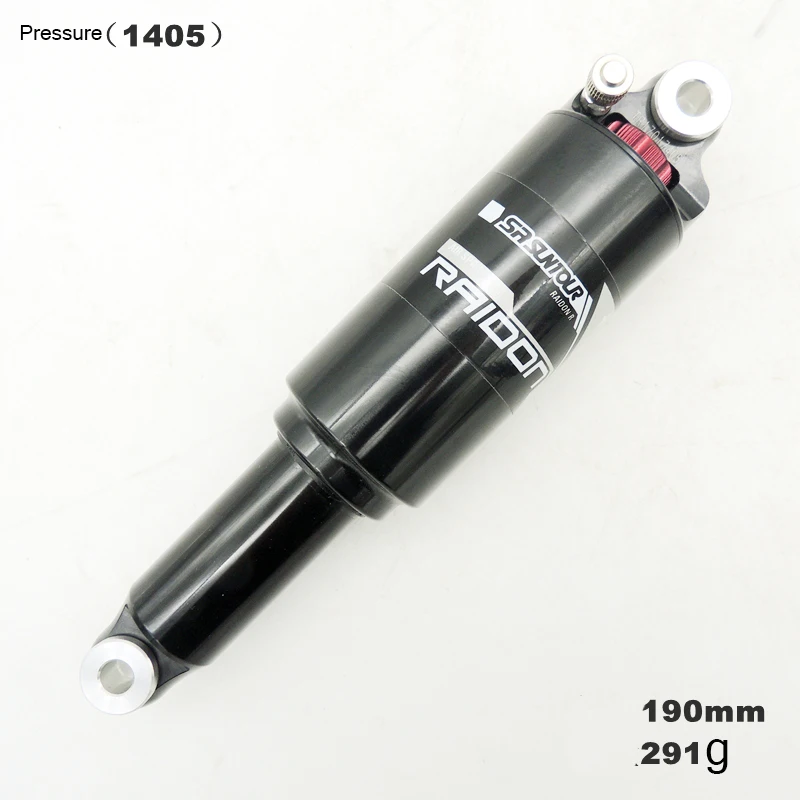 190 mm FUSION SUNTOUR TOUGH OIL AIR SUSPENSION rear shock for down hill mountain bike