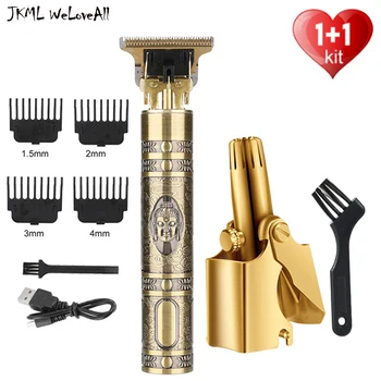 

Rechargeable T9 Baldheaded Hair Clipper Hair Trimmer +Nose Hair Trimmer Electric Shaver Men Razor Cordless Barber Hair Cutting