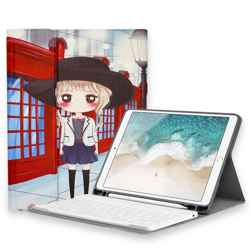 Чехол с беспроводной клавиатурой для iPad 9 7 чехол Apple 5/6 го поколения Air1 Air2 A1893 A1822