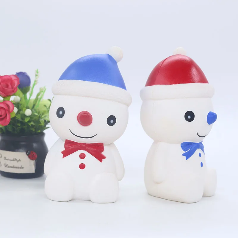 

Christmas Snowman Squishy Toy Jumbo Slow Rising Scented Squishys Squeeze Toy Soft Squishy Toy for Children Adult Decorations