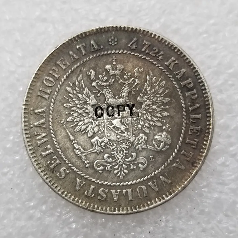 1905L-1908L Финляндии 2 марки копии монет