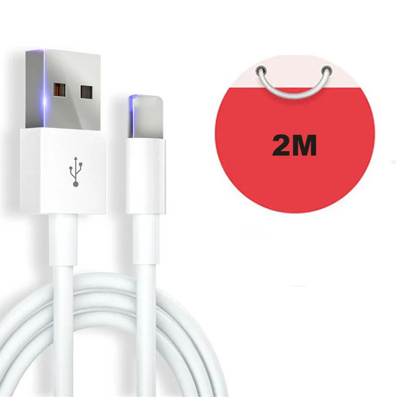 GXE USB кабель для iPhone 7 8 Plus 5s 6S 6 X XR XS 11 Pro Max кабель для быстрой зарядки 8 pin ЕС-разъем, для поездок настенное зарядное устройство 8pin - Цвет: 200cm