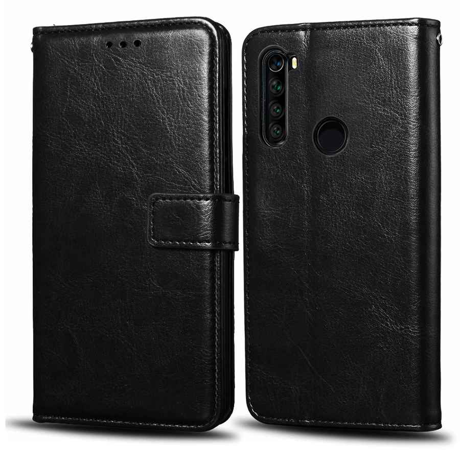Кожаный чехол в стиле ретро для Redmi Note 8T для Xiaomi Redmi Note 8 T, чехол-книжка с бумажником и магнитной застежкой, чехол для телефона Redmi Note 8T