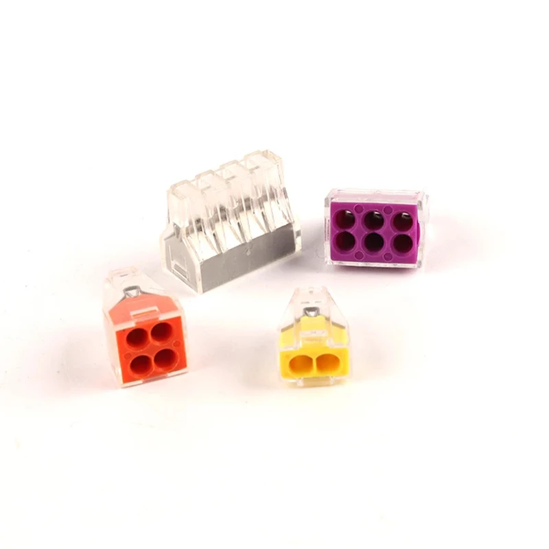 

Quick Wire Connector Mini PCT Universal Compact Wiring Conector Connect Terminal Block Electrical Led Light Terminal Block