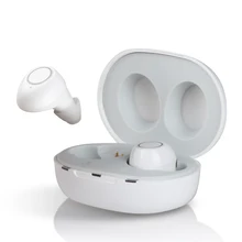 Inteligente novo estilo aparelho auditivo recarregável de baixo nível de ruído de operação de um clique de uma ampla frequência idosos em orelha aparelhos auditivos surdos