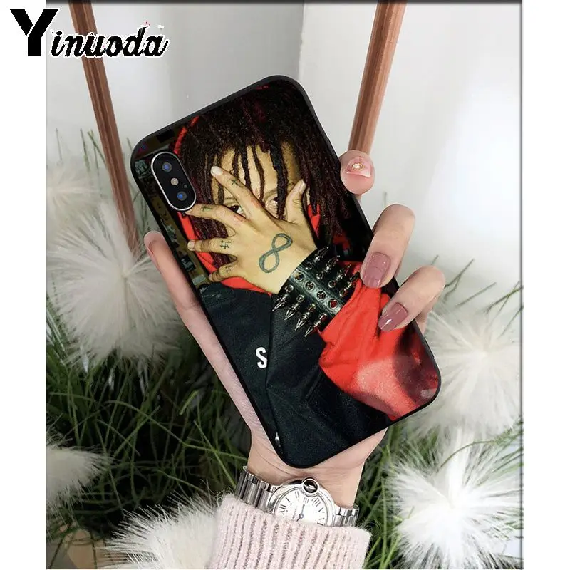 Yinuoda Rapper Trippie redd Customer High Quality Phone Case for Apple iPhone 8 7 6 6S Plus X XS MAX 5 5S SE XR Cover