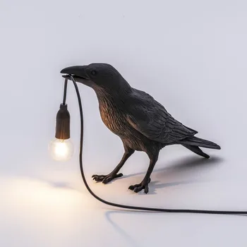 

Modern Designer LED Bird Lamp Table Lamps for Living Room Cartoon Children Gifts Room Study Home Decor Art Table Light Fixtures