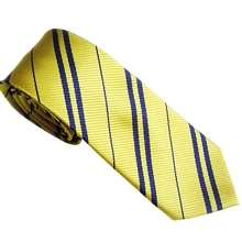 Magro Gravata Dos Homens Novos Laços Clássicos Negócios Alta Densidade Da Trama Skinny Tie Listras Padrão Accessoriess Casamento de Luxo 921(China)