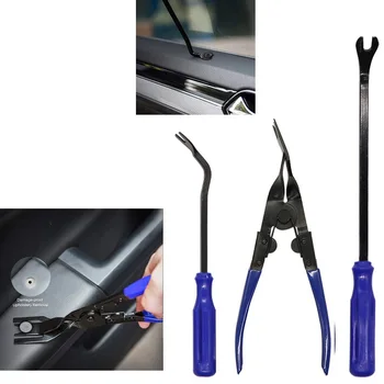 

A3pcs Car Headlight Modification Installation Tool Removal Pliers Car Audio Demolition Soundproof Door Car GPS Removal Tool