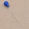 5ml Glass Scale Line Dropper Pipette Lab Dropper Dropping Pipet Blue Rubber Head Pipettors ► Photo 2/6