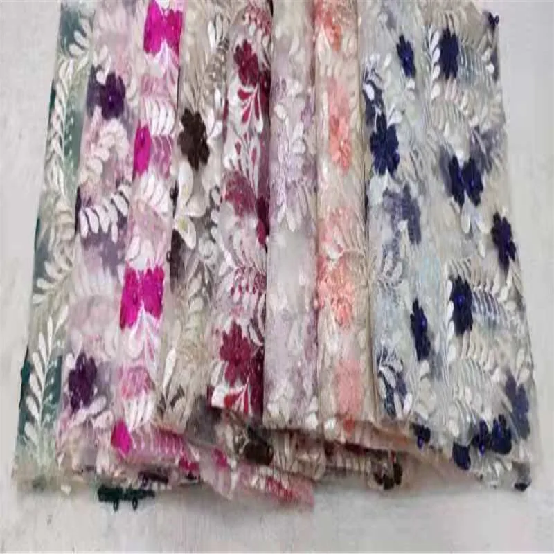 Зеленая/белая кружевная ткань 2019 высокое качество Африканское вечернее платье