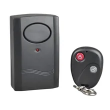 Alarma de vibración inalámbrica para el hogar, detector antirrobo de seguridad para motocicleta, puerta y ventana, sensor con control remoto, 120dB