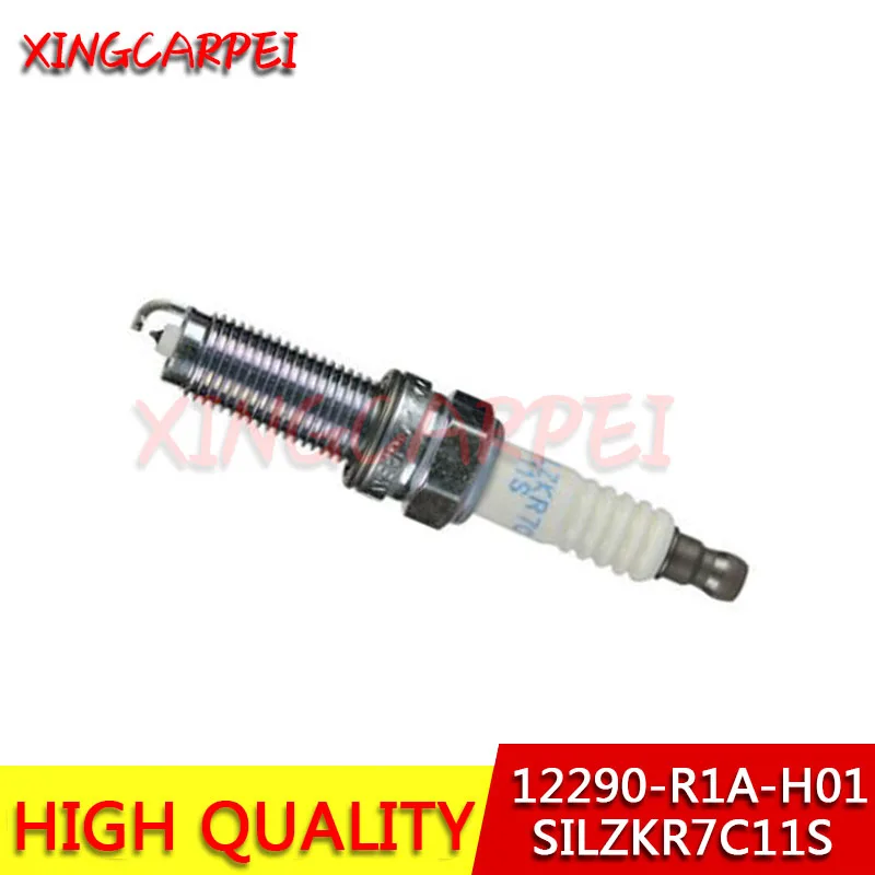 12290-R1A-H01 SILZKR7C11S 4 шт свечи зажигания для Honda Accord CU1 CW1 CR-V RE5 12290R1AH01 SILZKR7C11S авто части
