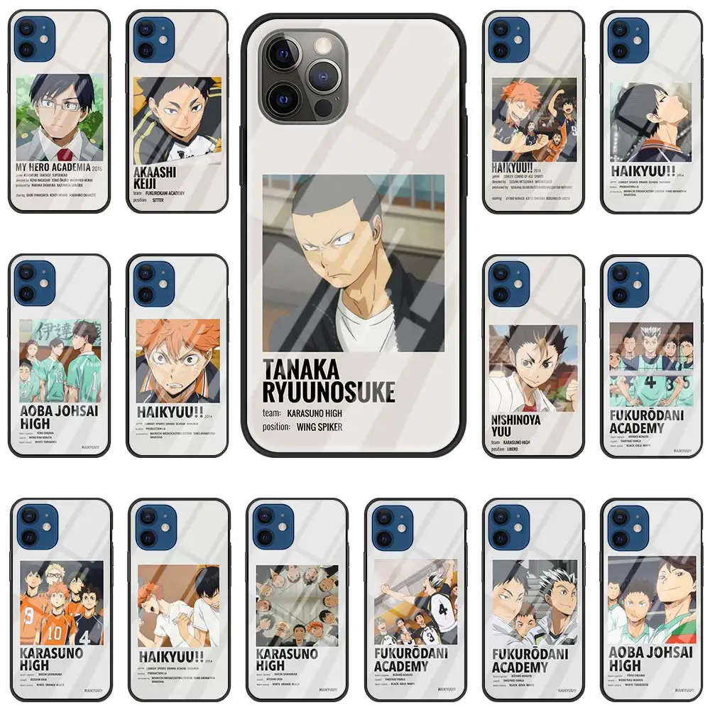 Чехол для телефона с Аниме Haikyuu Love волейбола iPhone 11 Pro чехол 12 Max X XR XS 7 8 Plus SE 2020