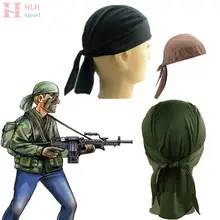 Шапка тактическая голова шарф пиратский головной платок США Охота езда бандана головной платок быстросохнущая пиратская шляпа капюшон повязка на голову