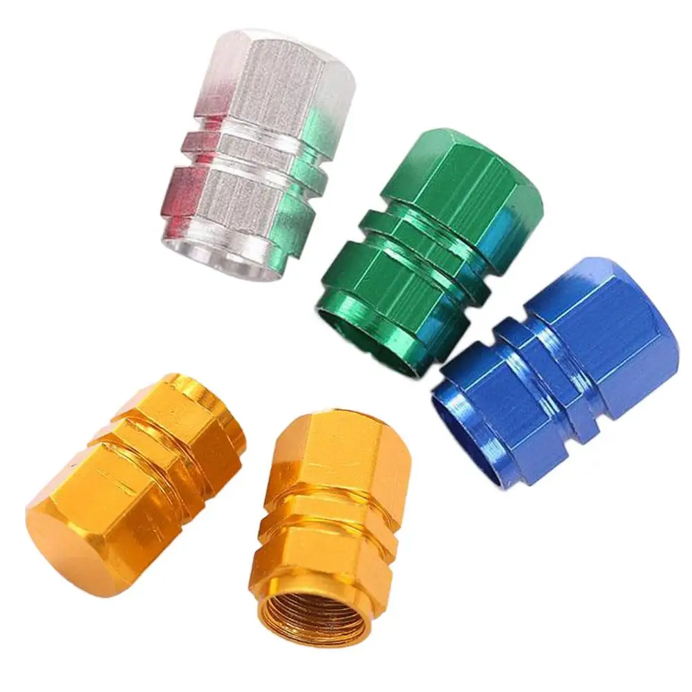 

Parts Aluminum Tire Covers Accessories 4Pcs Valve Caps Amazing