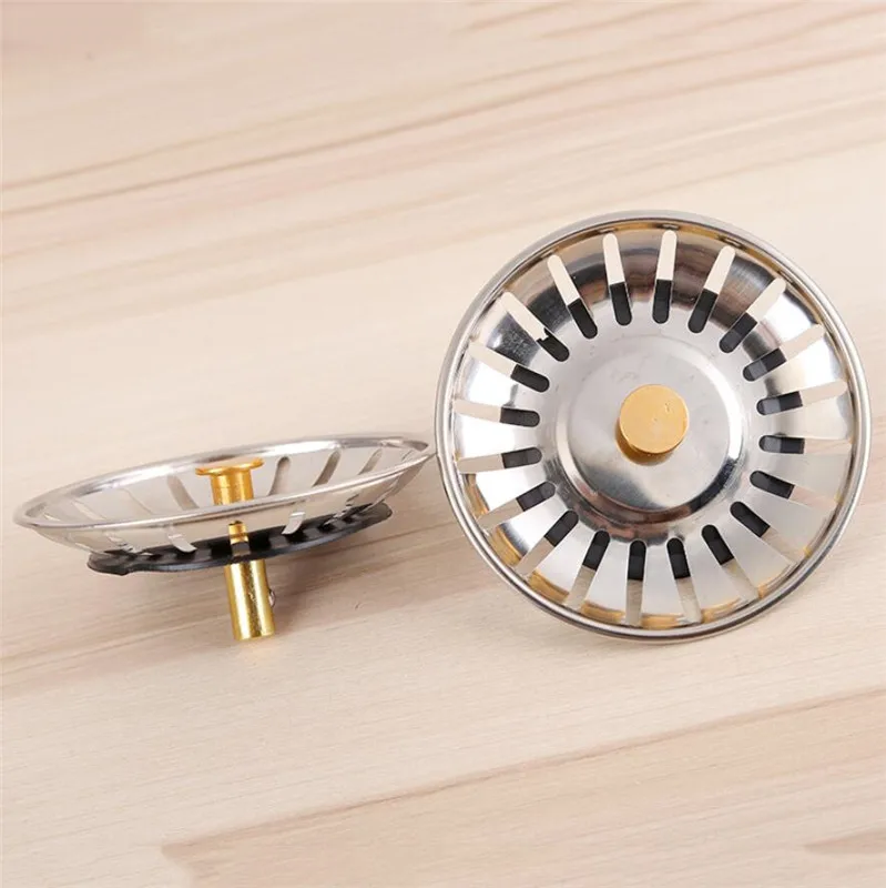 Sink Filter Kitchen Sink Filter Sink Strainer Kitchen Sink Strainer New Kitchen Sink Strainer Stopper Cover Stainless Steel Bathroom Basin Hair Catcher Trap Floor Waste Plug Sink Filtrer