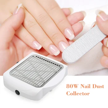 

80W Nail Dust Collector Nail Machine Vacuum Cleaner Nail Filter Nail Art Suction Vacuum Cleaner Machine Low Noisy Salon Tool