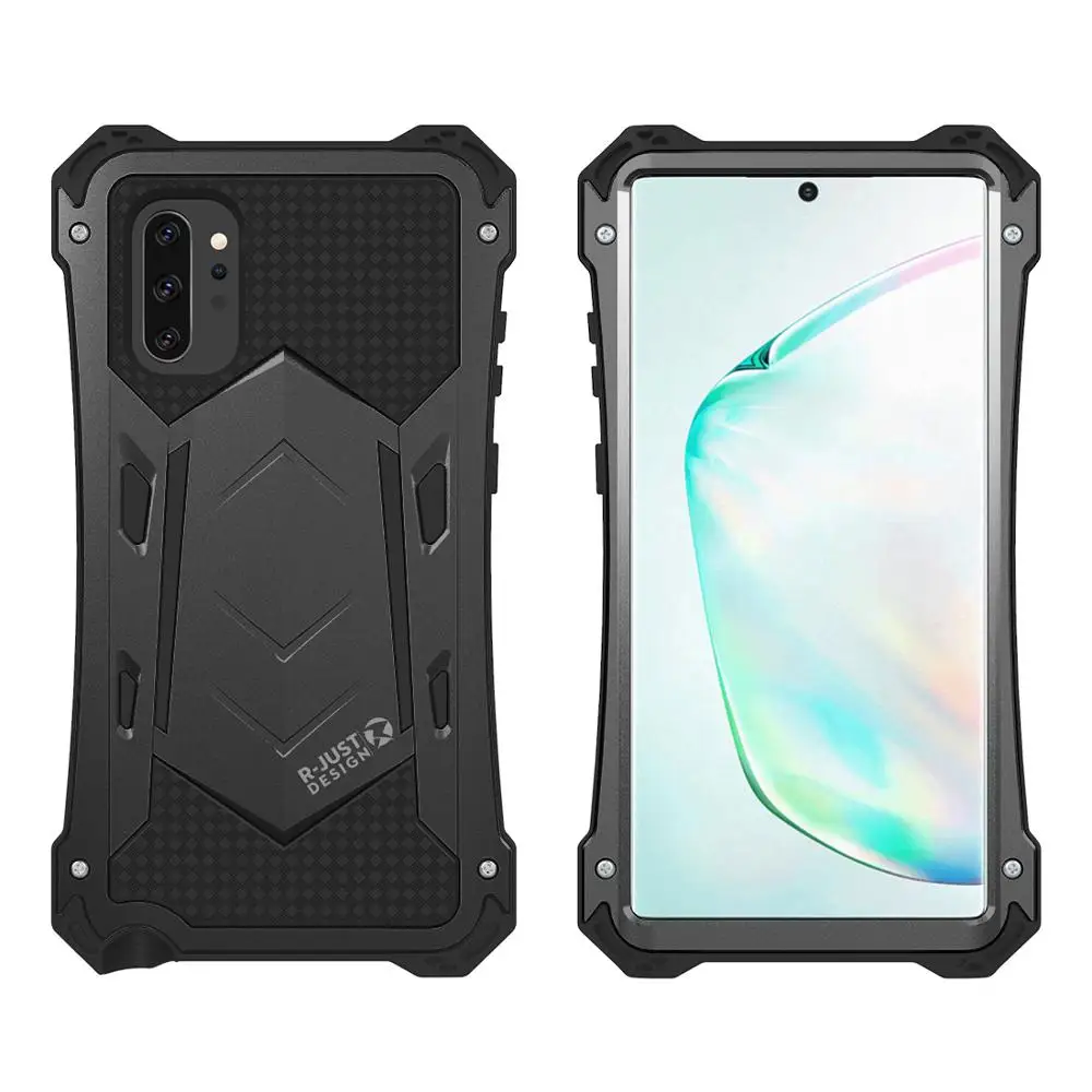

Armor Aluminum Alloy Metal Case For Galaxy Note 10 Hybrid Military Heavy Duty Protection Case for Samsung Galaxy Note 10 Plus