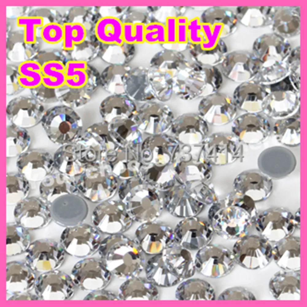 SS5 minisize лучшее качество Горячая фиксация стразы более блестящие супер яркие