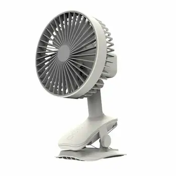 

W9 Simple Clip Fan Portable Mini Fan Handheld Fan Home Office Desk Speed Adjustable USB Rechargeable Fan