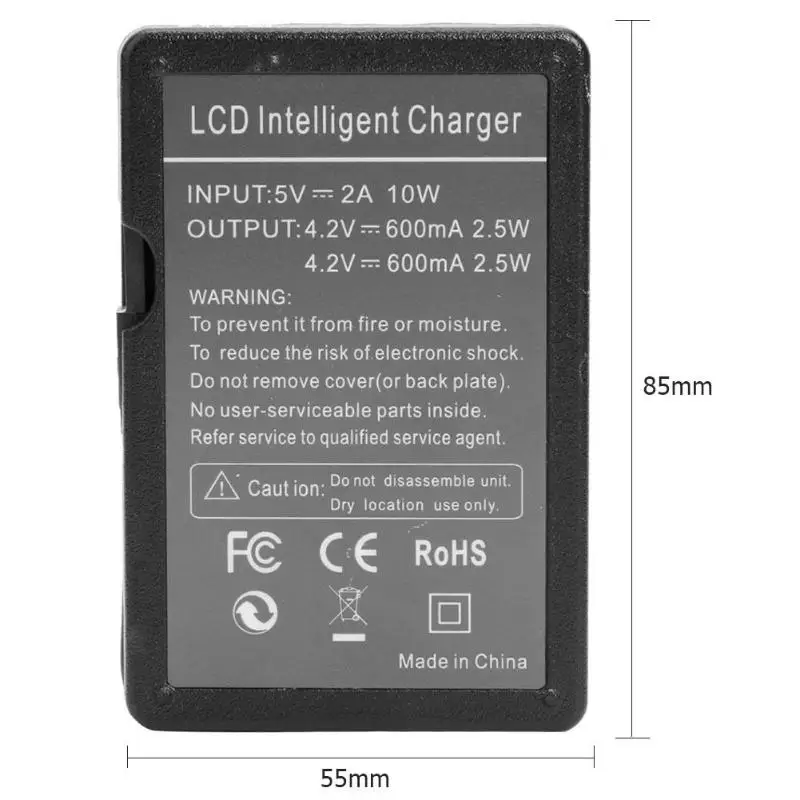 NB-7L зарядное устройство с Micro USB+ type C вход для Canon PowerShot SX30 IS Plug and Play удобный и быстрый - Цвет: black J