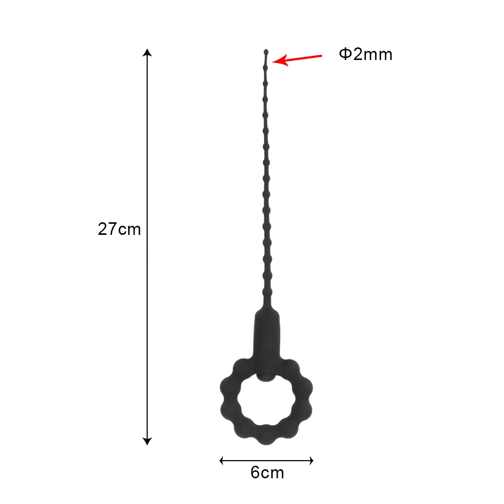 Urethral Sounding Vibrator Penis Plug For Men Cock Ring Catheter Medical Exerciser Male Masturbator Erotic Product Sex Toys Shop