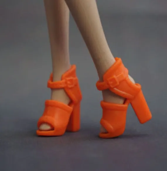 mbs a pair of shoes Кукольная обувь; обувь на высоком каблуке; обувь на плоской подошве; подарки; аксессуары для кукол Барби; Top3 - Цвет: mbs a pair of shoes