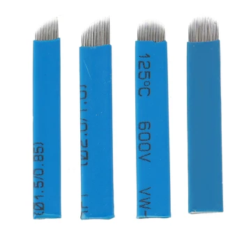 

20pcs Disposable Permanent N15/18/20U Tattoo Needle Manual Eyebrow Needles Blade For 3D Pen Embroidery Microblading