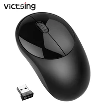 VicTsing PC138 беспроводная мышь компьютерная мышь Бесшумная компьютерная мышь Эргономичный дизайн 2,4G USB оптическая мышь для ноутбука