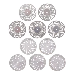 Roue de coupe en diamant, disques de découpe, outils rotatifs revêtus, mandrin pour dentiste 652A 