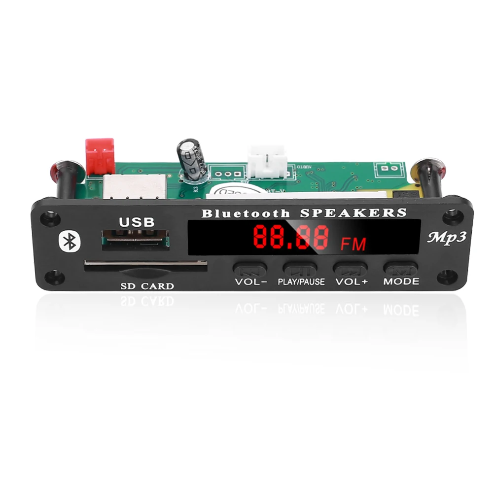 Vehemo USB SD FM Bluetooth WMA декодер автомобиля MP3 декодер доска прочный радио модуль аксессуары авто