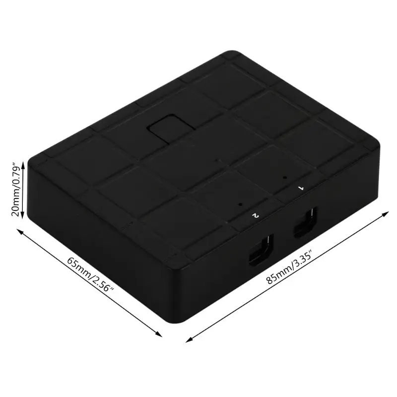 USB 2 0 концентратор 2In1Out Автоматический коммутатор сплиттер конвертер для ПК