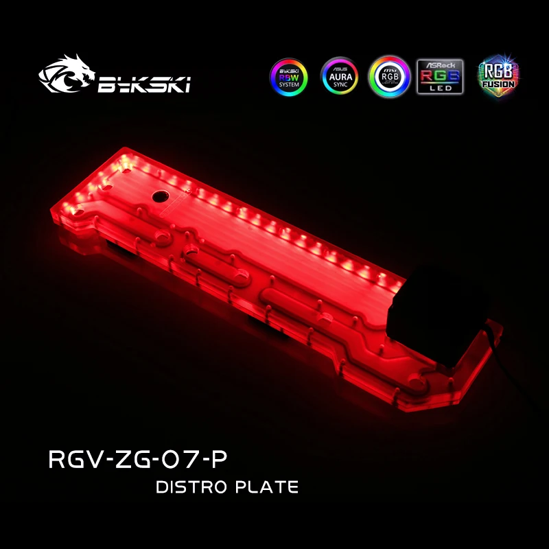 Bykski RGV ZG 07 набор для Zeaginal чехол RBW водная плата CPU/GPU|Кулеры/вентиляторы/системы
