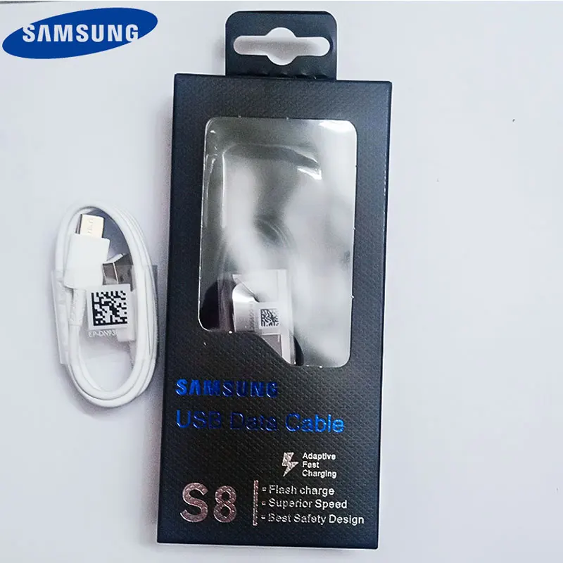 

S9 S8 Plus Samsung Type C USB Cable 100%Original 2A Fast Charger Data S8 Note8 C5pro C7pro C9pro S8 Active for huawei P10 plus