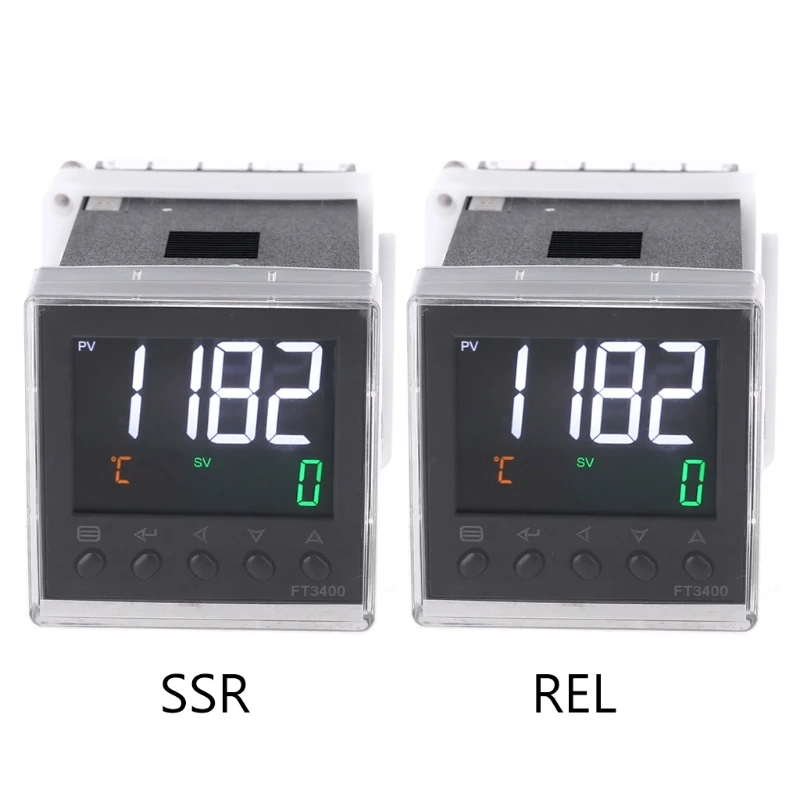Relay SSR Output K J Pt100 PID Thermostat Din AC 100-240V Temperature Controller | Инструменты