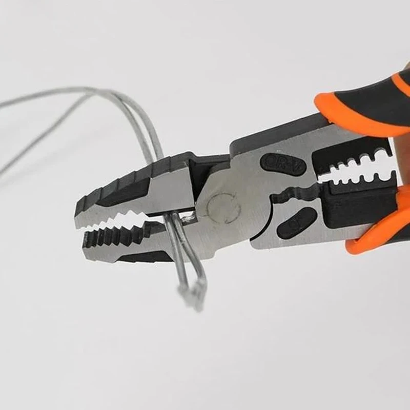 

Electrician Pliers Crimping Tool 9 Inch Wire Stripper Cable Cutter Multifunctional Cutting Tools FAS6