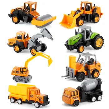 

2020 NEW Alloy Metal Bulldozer Forklift Truck Car Toys Boys Vehicle Model Toys Boys Borthday Gift