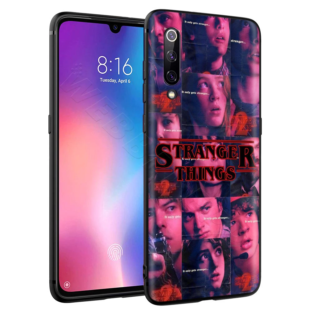 Чехол с принтом из сериала "очень странные дела" для спортивной камеры Xiao mi Red mi Note 8 mi, возраст 3, 6, 8, 9, A1 A2 A3 8A 6X9 T CC9 Lite SE Pro Max F1 10